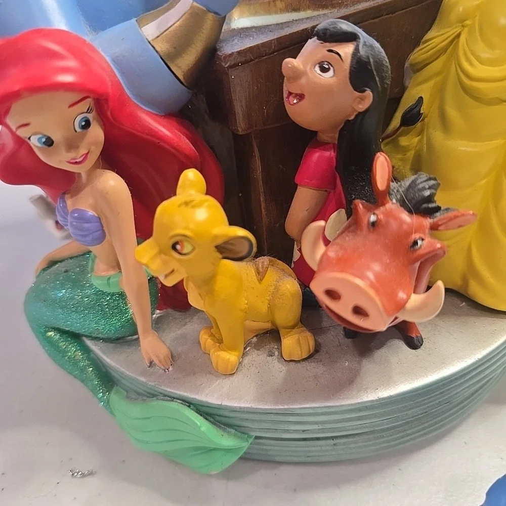 Very Rare Disney Vol 2 Through The Years‎ Musical Snow Globe & Bookend 1999